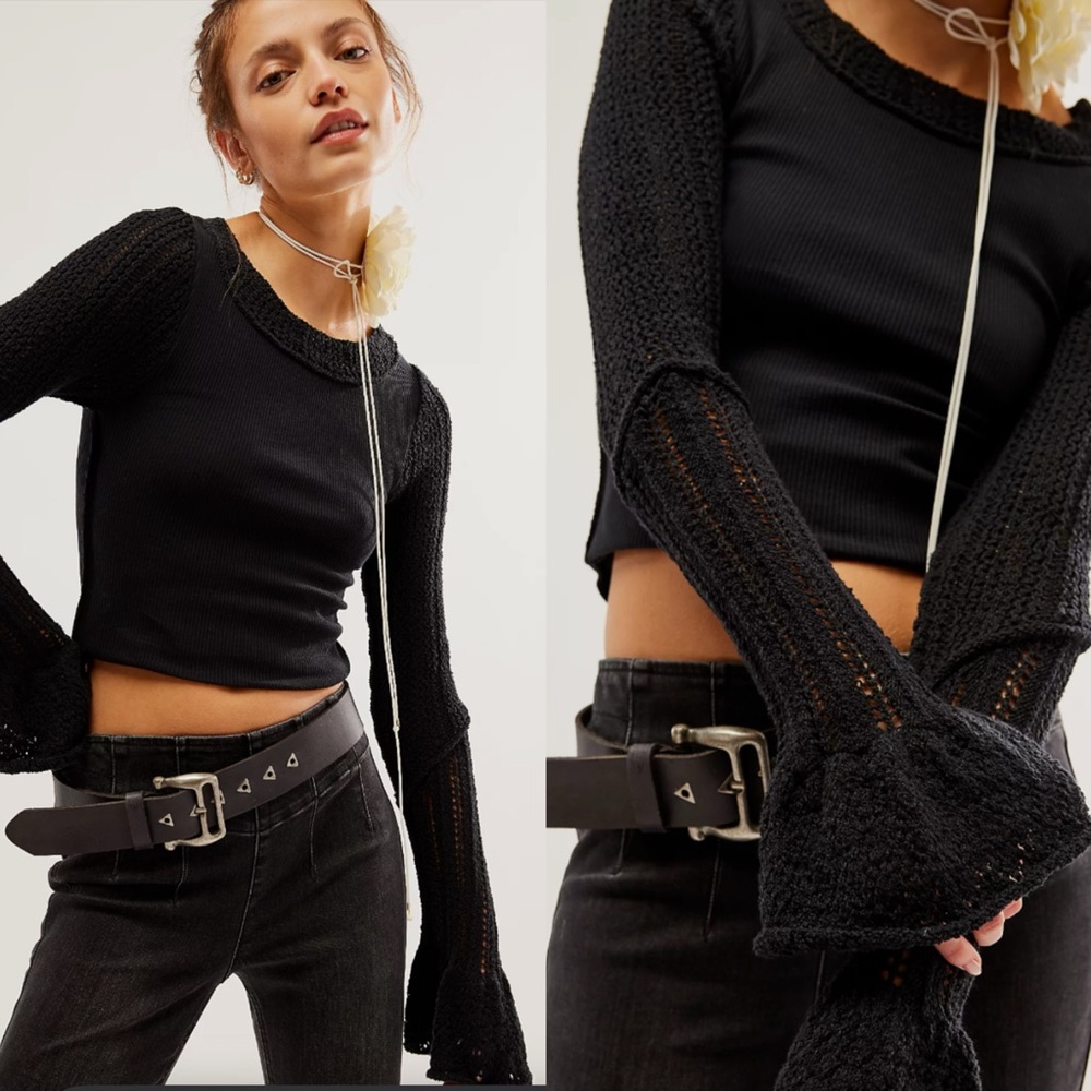 Free people Cuffing Season Top